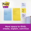 Post-it SS notes 101x101mm linjeret 90ark Carnival