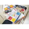 Notes, Post-it, Super sticky, assorteret 127x76mm, pakke a 6 stk