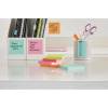Notes, Post-it, Super sticky, assorteret 76x76mm, kasse med 6 stk
