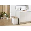 Plastkasse SmartStore, hvid Sorteringskasse med 3 spande , 380mm x 570mm x 420mm