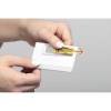 Kongresm&aelig;rker, Durable, Place & Hold 40x75, med magnet, transparent pakke a 25 stk