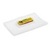 Kongresm&aelig;rker, Durable Click Fold 40x75, med magnet, transparent pakke a 10 stk