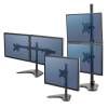 Monitorarm, Fellowes, sort