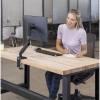 Monitorarm, Fellowes, sort