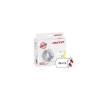 Prisetiket, Meto, Permanent 22x12mm hvid, pakke a 12 stk