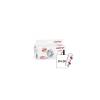 Prisetiket, Meto, Permanent 29x28mm hvid, pakke a 5 stk