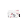 Prisetiket, Meto, Permanent 29x28mm hvid, pakke a 5 stk