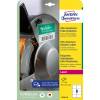 Avery L7914 laseretiket 99,1x67,7mm hvid 80stk