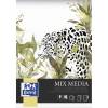 Skitsebog, Oxford, Kunstblok, A4 assorteret, 210x297mm, 225g/m2
