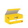 Notes, Post-it, gul, 51x38mm pakke a 12 stk, 100% PEFC Certified
