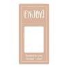 Forseglingsetiket, Meto, ENJOY! 50x100mm brun, rulle a 500 etiketter