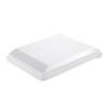 L&aring;g t/plastbakke, Plus Pack Zen Rektangul&aelig;r 320x250x36mm RPET, transparent, pakke a 60 stk F&oslash;devaregodkendt