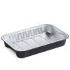 Foliebakke, Plus Pack Ready2Cook 1-Compartments, Rektangul&aelig;r 1896 ml 293x193x45mm aluminium, aluminium, pakke a 100 stk F&oslash;devaregodkendt