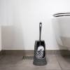 Toiletb&oslash;rste, Vikan, With holder & rim gr&aring;