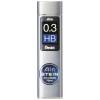 Miner, Pentel Recycology, C273-HBO 0,3MM, HB, sort, pakke a 15 stk