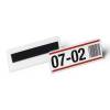 Magnetlomme, Durable 38x100, transparent