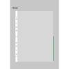 Signallomme, BNT Bnt/Office gr&oslash;n, 210x297mm, PP pakke a 100 stk
