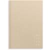 Notesbog, Mayland Deluxe, A5, beige, 148 x210mm, 100g/m2