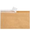 Forsendelsespose i Papir, Master'in Access, 250 x 350 mm, flat bag 100 % genbrug permanent adhesive 2 selvkl&aelig;bende lukninger, afri, Brun Uden tryk, karton a 350 stk palle a 14700 stk, FSC Recycled 100%