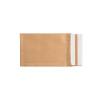 Forsendelsespose i Papir, Master'in Expert, 250 + 50 x 350 x 50 mm Kile i siden, krydset bund, Kraftliner 2 selvkl&aelig;bende lukninger, afri, Brun Uden tryk, karton a 100 stk palle a 5000 stk, FSC Mix Credit