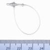 Kabelbinder, 127 mm, PP transparent white, pakke a 5000 stk secur-a-tach 127mm