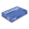 Image, Business, hvid, 4 huller DIN Kopipapir, tr&aelig;fri ECF, 80g/m2, 210mm x 297mm, A4, Smal bane, pakke a 500 ark 70% PEFC Certified