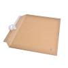 B&oslash;lgepap kuvert, Suprawell, 665 x 490 mm Pose, &Aring;bning af stor side trapezformet flap selvkl&aelig;bende lukning, afrivnin, 1-lags Kraftliner B-flute, brun, v&aelig;gt: 0.300 kg batch a 25 stk, palle a 650 stk maks. fyldningsh&oslash;jde 25 mm, FSC Mix 70%