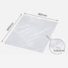 Plastark 30 &micro;m, 620x 460 mm, LD-PE, transparent pakke a 2000 ark F&oslash;devaregodkendt