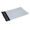 Coex Forsendelsespose, BNT, 50 &micro;m 230 x 325 mm, genanvendt LDPE, sort/hvid permanent tape lukning, pakke a 100 stk