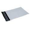 Coex Forsendelsespose, BNT, 50 &micro;m 550 x 770 mm, genanvendt LDPE, sort/hvid permanent tape lukning, pakke a 100 stk