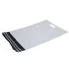 Forsendelsespose med h&aring;ndtag 400x600mm hvid 100stk