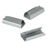 Strap forsegling, Metalplombe, AV406 benl&aelig;ngde 12.00 mm, bredde 12.00 mm tykkelse: 3.000 mm, metal, glat metallic grey, karton a 2000 stk