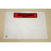 F&oslash;lgeseddellommer, C5, 235 x 175 mm transparent red-black printed Packing list, LD-PE karton a 1000 stk