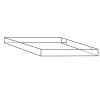 Container, Master'in Access indre dim: 800 x 600 x 100 mm, 1-lags C-flute, 4.000 mm, FEFCO 0451, brun Overdel/Underdel, bundt a 20 stk palle a 200 stk, FSC Mix Credit