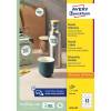 Avery L3416-100 etiketter &Oslash;60mm hvid 1200stk