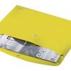 Dokumentmappe recycle PP A4 gul