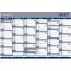 Mayland 2027 27063000 dobbelt halv&aring;rskalender 29x44cm bl&aring;