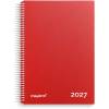 Mayland 2027 27218010 timekalender 24,2x18,5 cm r&oslash;d