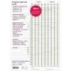 Mayland 2028 28105000 v&aelig;gkalender 30x80x0,1cm gr&oslash;n