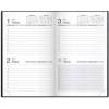 Mayland 27180000 noteringskalender 16,2x10cm sort