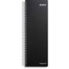 Mayland 27225000 spiral noteringskalender 32,8x12,7cm sort