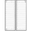 Mayland 27225000 spiral noteringskalender 32,8x12,7cm sort