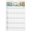 Mayland 27066240 illustreret v&aelig;gkalender 5 kolonner 27x42cm