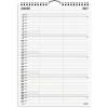 Mayland 27066510 Black & White v&aelig;gkalender 2 kolonner A4