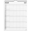 Mayland 27066550 Black & White v&aelig;gkalender 5 kolonner A3
