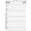 Mayland 27066560 Black & White v&aelig;gkalender 7 kolonner 43x48cm