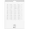 Mayland 27066560 Black & White v&aelig;gkalender 7 kolonner 43x48cm