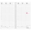 Mayland 27088500 Week Planner h&oslash;jformat refill 17x9,5cm
