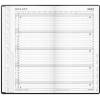 Mayland 27090000 indexkalender 17x9,5cm sort