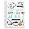 Burde 27227000 Doodle I ugekalender A5 kartonomslag